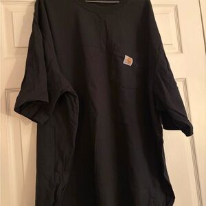 Slightly used Carhartt men’s 4XL Black Short-Sleeve Pocket Tee